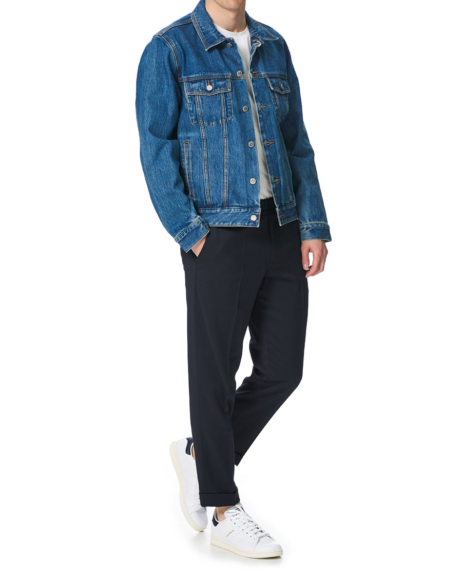 Hombres | adidas Originals Stan Smith Sneaker White/Navy | adidas Originals | Stan Smith Sneaker White/Navy