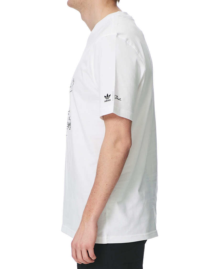 Hombres | Camisetas | adidas Originals | The Simpsons Crew Neck Tee White