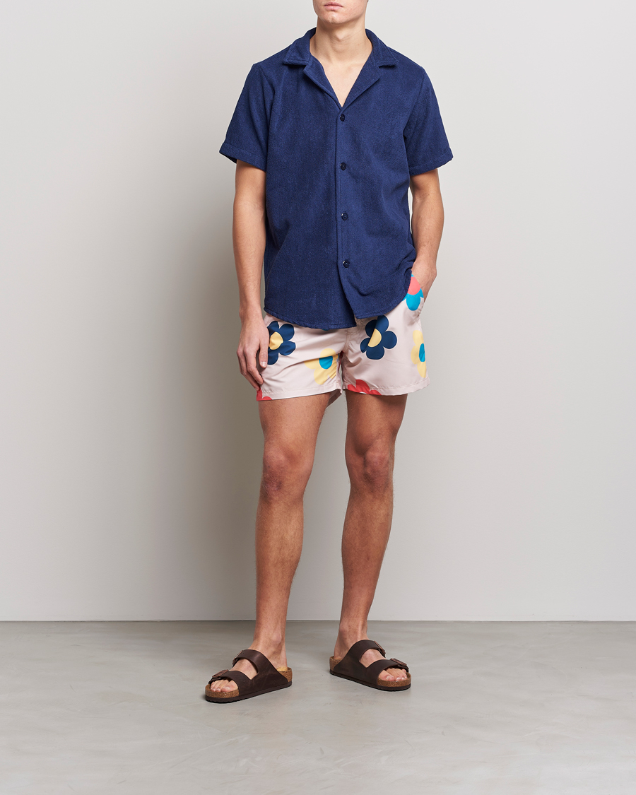 Hombres | Bañadores | OAS | Printed Swimshorts Daisy