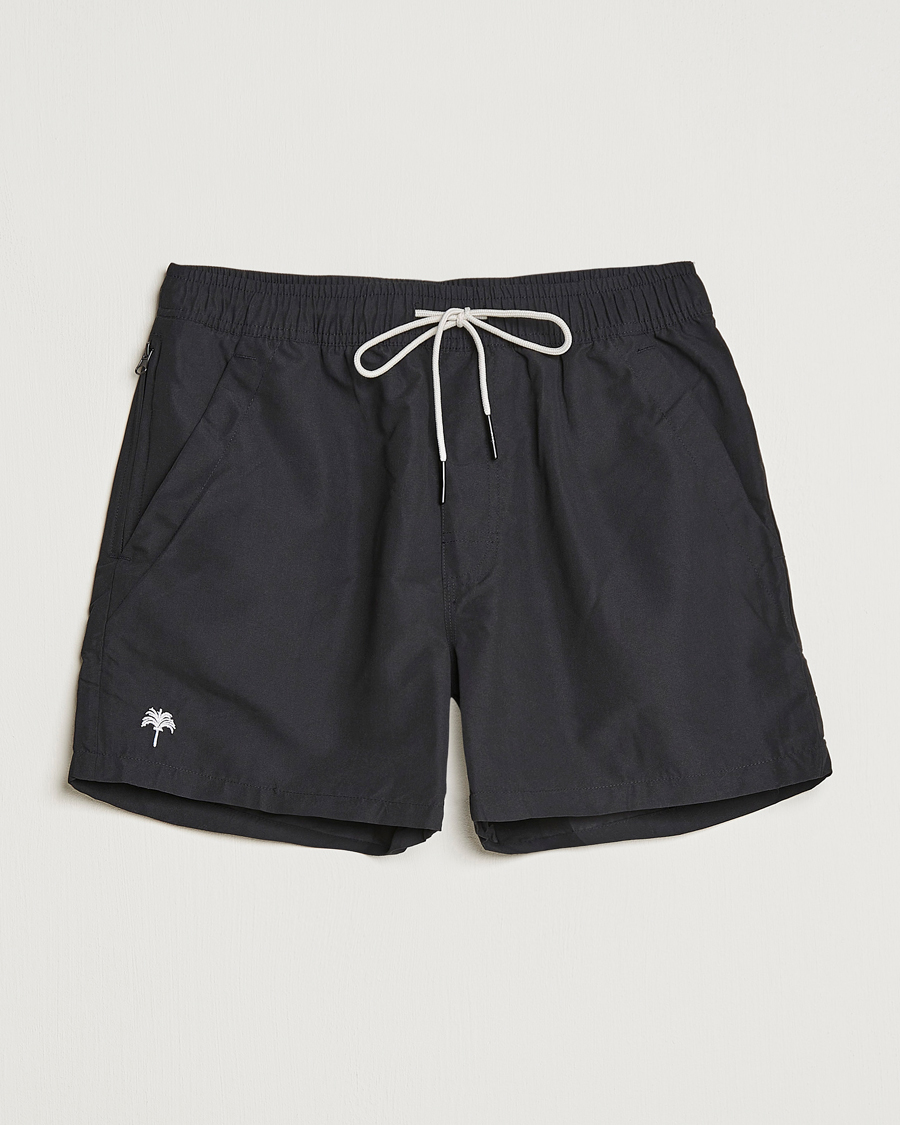 Hombres | Bañadores | OAS | Plain Swimshorts Black