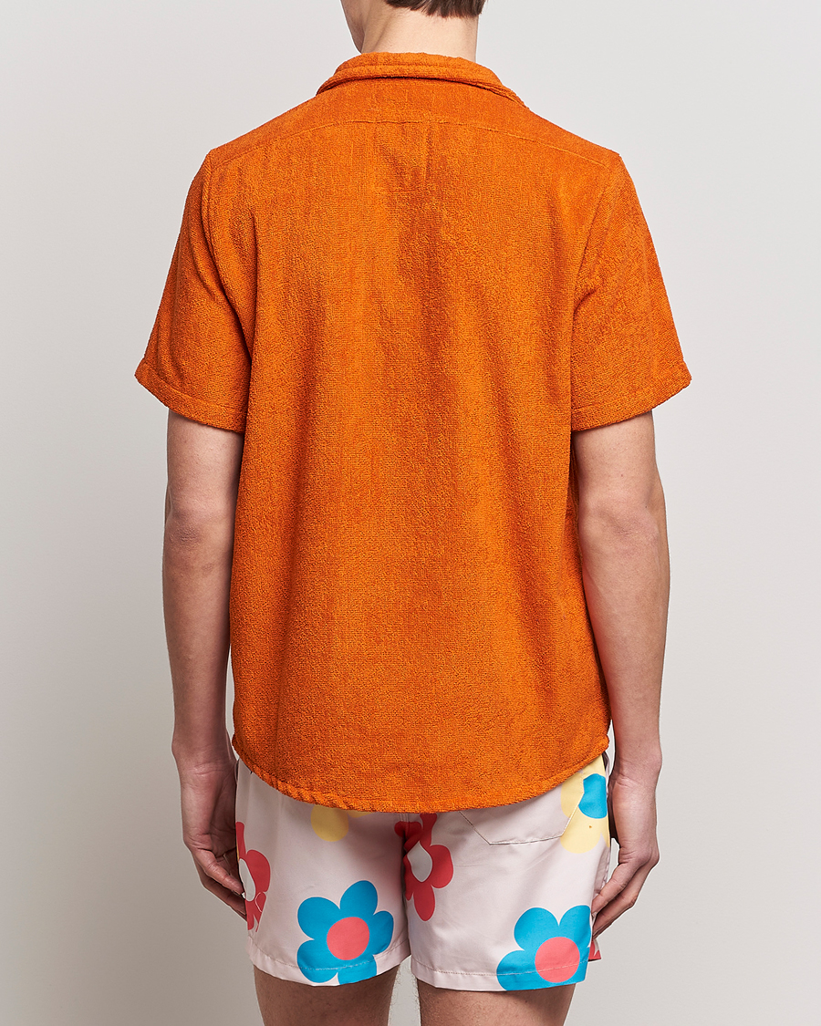 Hombres | Camisas | OAS | Terry Cuba Short Sleeve Shirt Terracotta