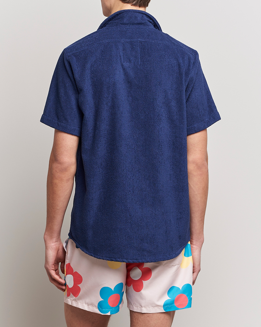 Hombres | Camisas | OAS | Terry Cuba Short Sleeve Shirt Navy