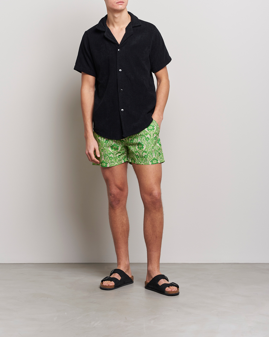 Hombres | Camisas | OAS | Terry Cuba Short Sleeve Shirt Black