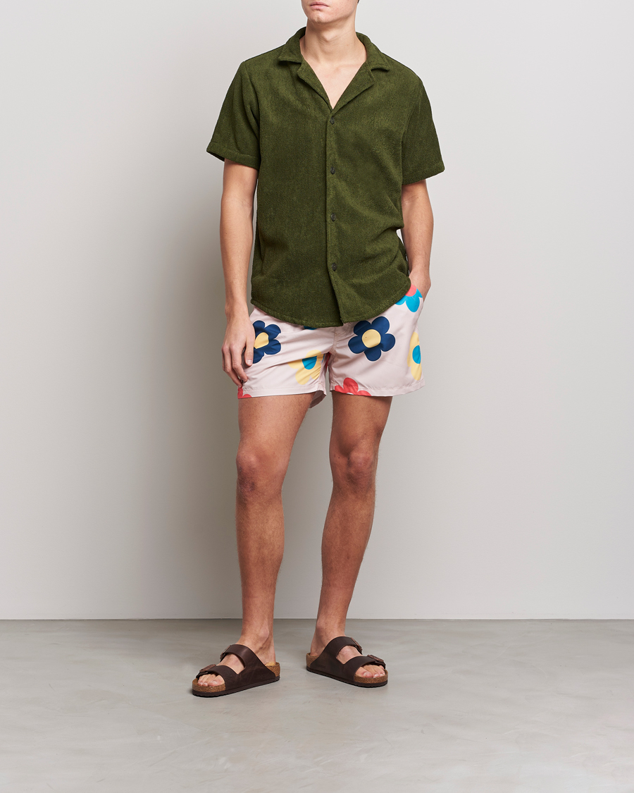 Hombres | Camisas | OAS | Terry Cuba Short Sleeve Shirt Army