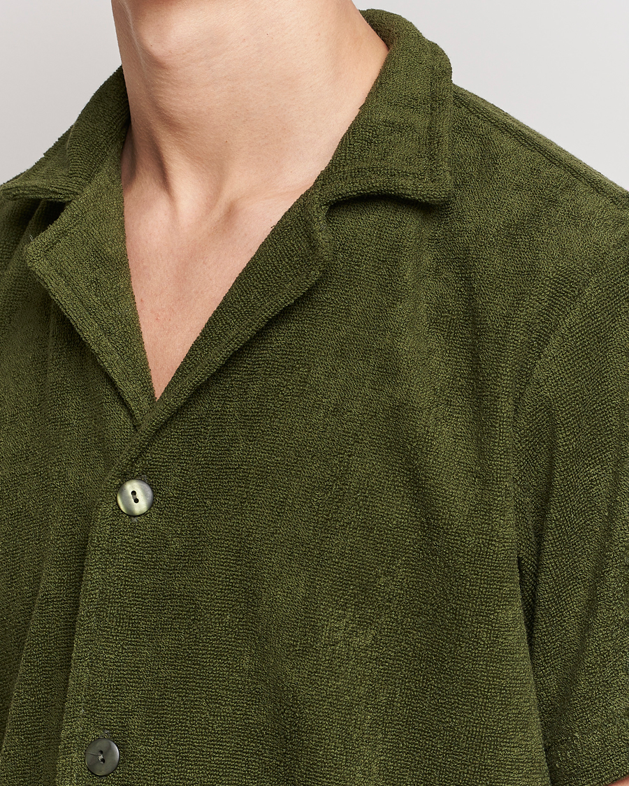 Hombres | Camisas | OAS | Terry Cuba Short Sleeve Shirt Army
