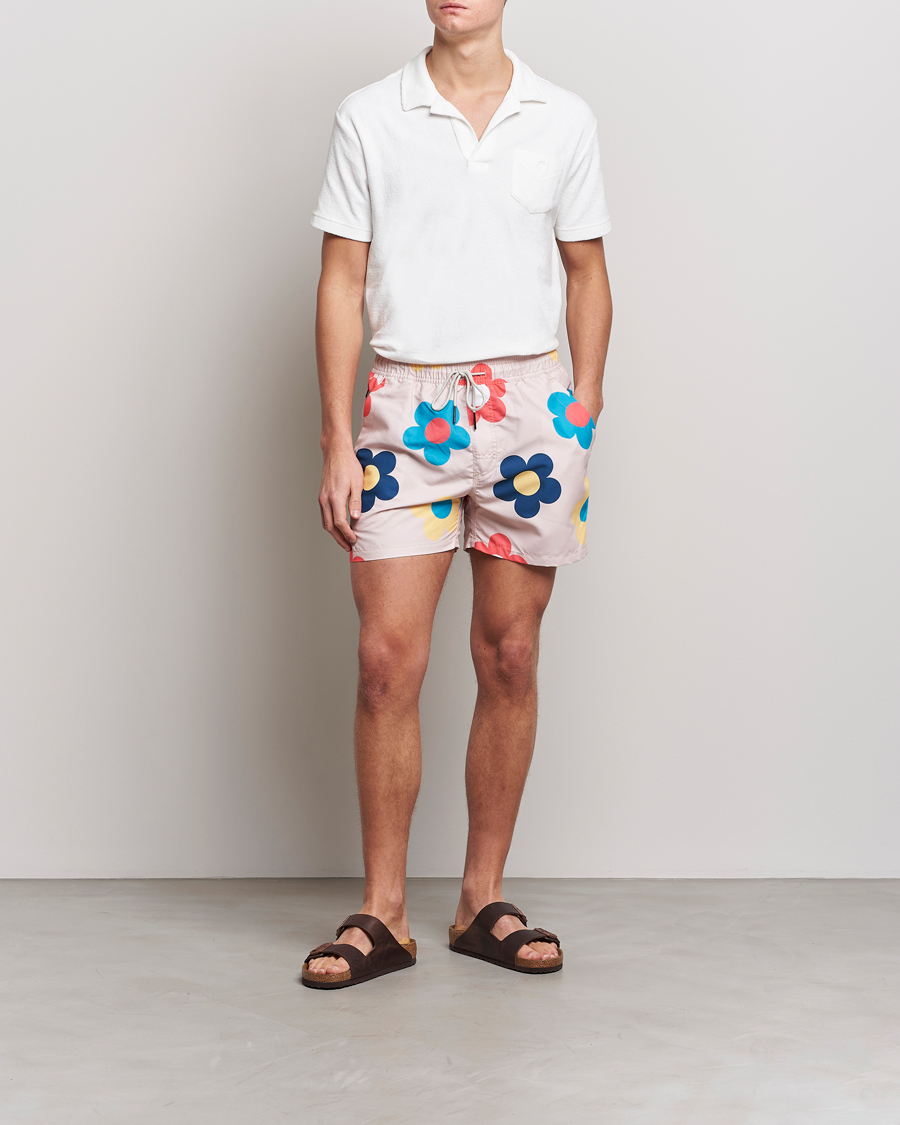 Hombres | Polos | OAS | Short Sleeve Terry Polo White