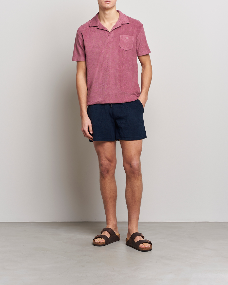 Hombres | Pantalones cortos | OAS | Terry Shorts Navy