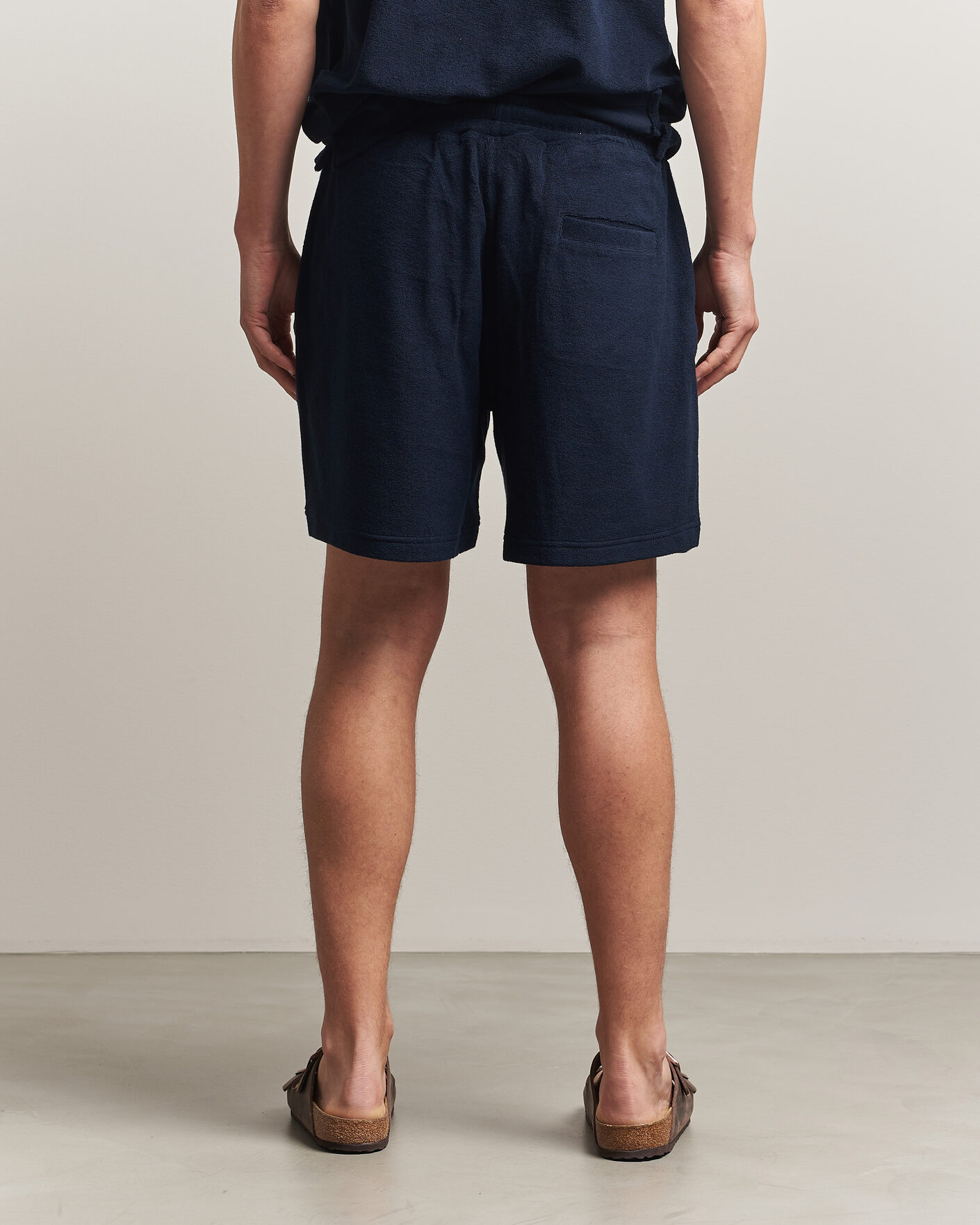 Hombres | Pantalones cortos | OAS | Terry Shorts Navy