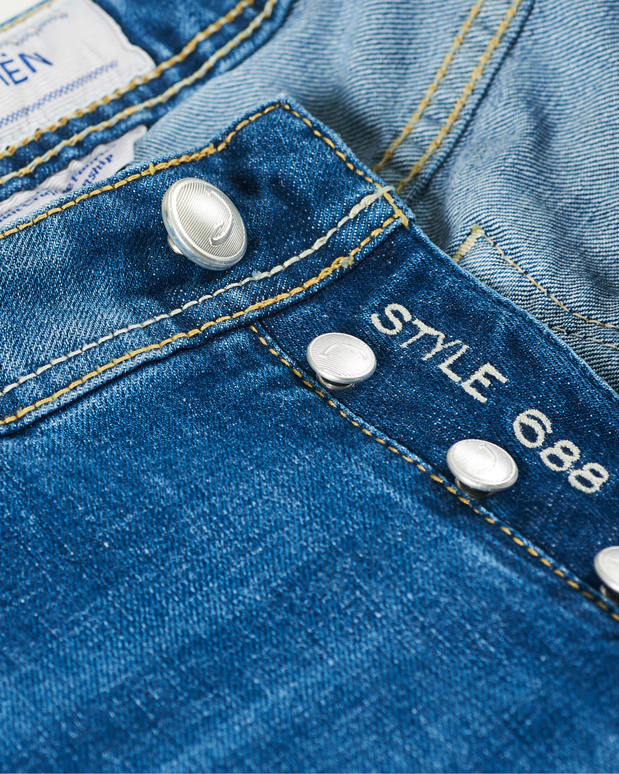 Hombres | Vaqueros | Jacob Cohën | 688 Slim Fit Jeans Light Blue