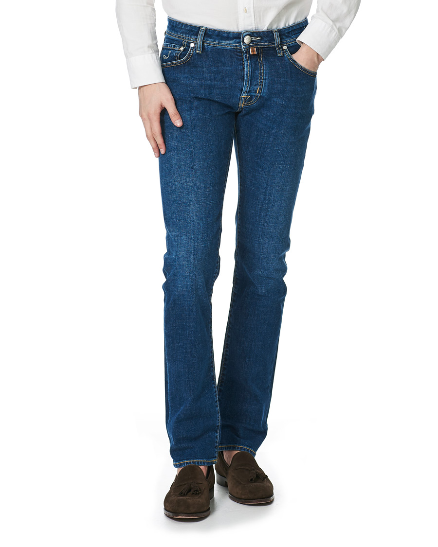 Hombres | Vaqueros | Jacob Cohën | 622 Slim Fit Jeans Mid Blue