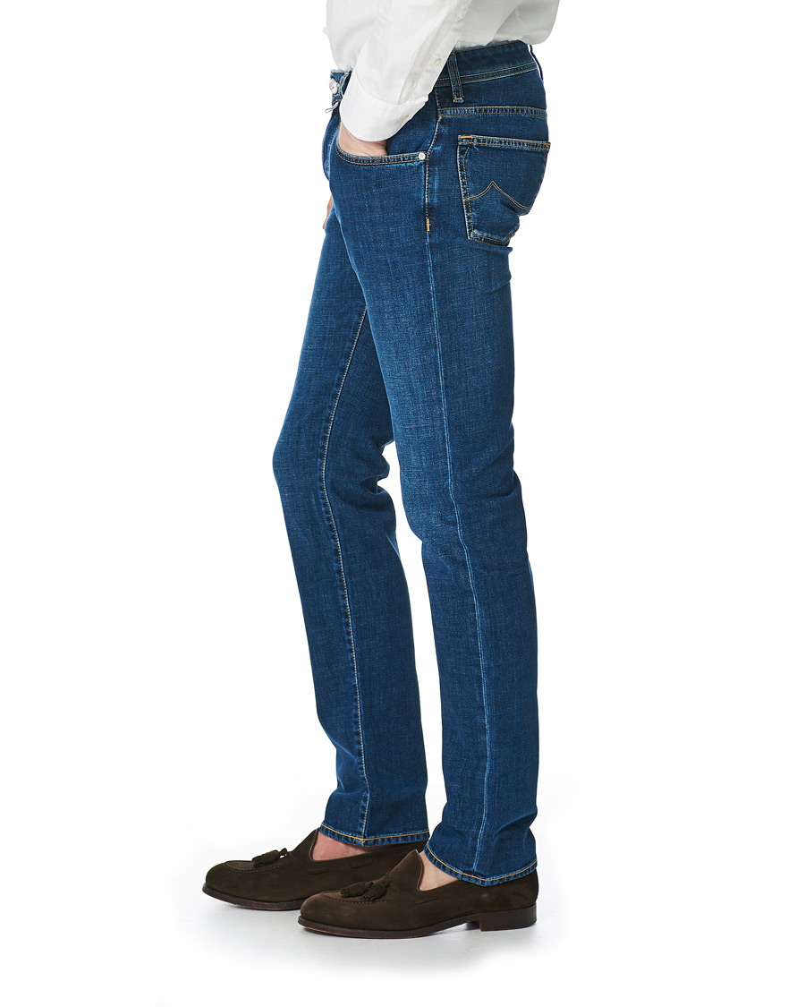 Hombres | Vaqueros | Jacob Cohën | 622 Slim Fit Jeans Mid Blue