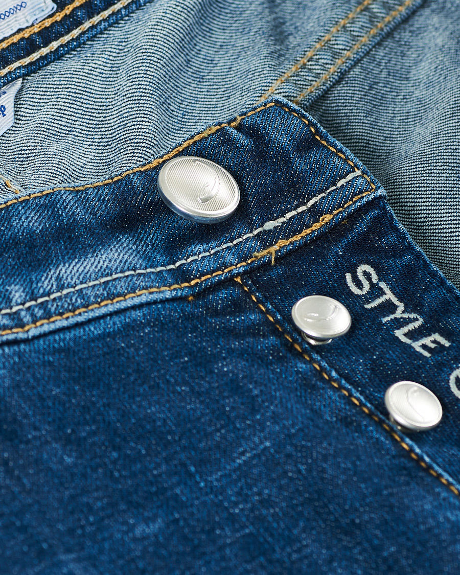 Hombres | Vaqueros | Jacob Cohën | 622 Slim Fit Jeans Mid Blue