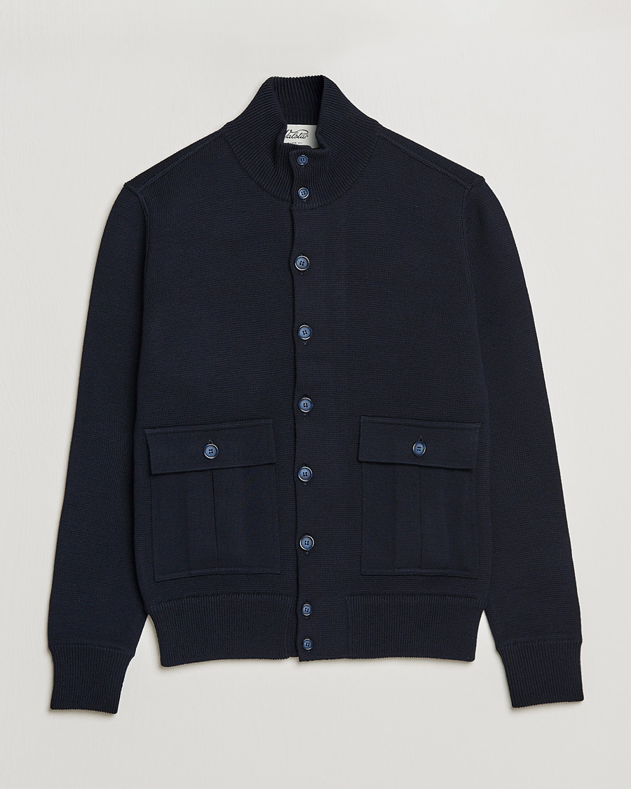Hombres | Abrigos y chaquetas | Valstar | Valstarino Merino Wool Jacket Navy