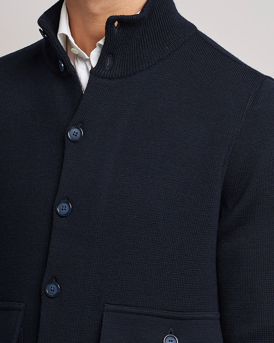 Hombres | Abrigos y chaquetas | Valstar | Valstarino Merino Wool Jacket Navy