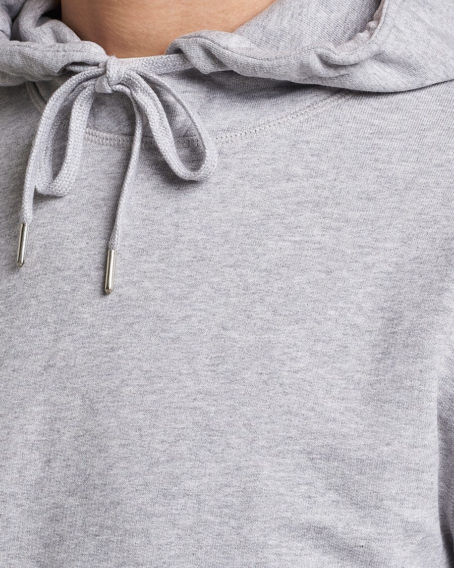 Hombres | Jerséis y prendas de punto | Stenströms | Cotton College Hoodie Grey