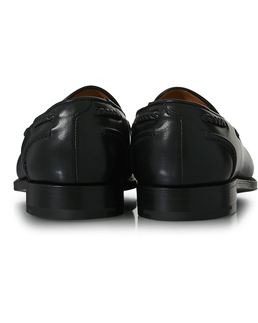 Hombres | Edward Green Belgravia Tassel Loafer Black Calf | Edward Green | Belgravia Tassel Loafer Black Calf