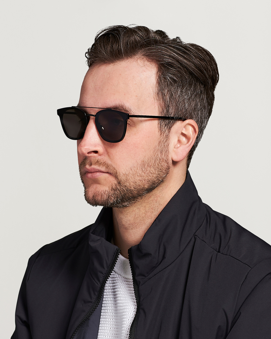 Hombres | Gafas de sol D-frame | Saint Laurent | SL 28 Sunglasses Black/Grey