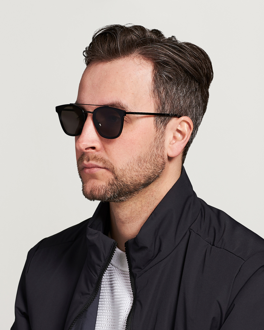 Hombres | Gafas de sol | Saint Laurent | SL 28 Sunglasses Black/Grey