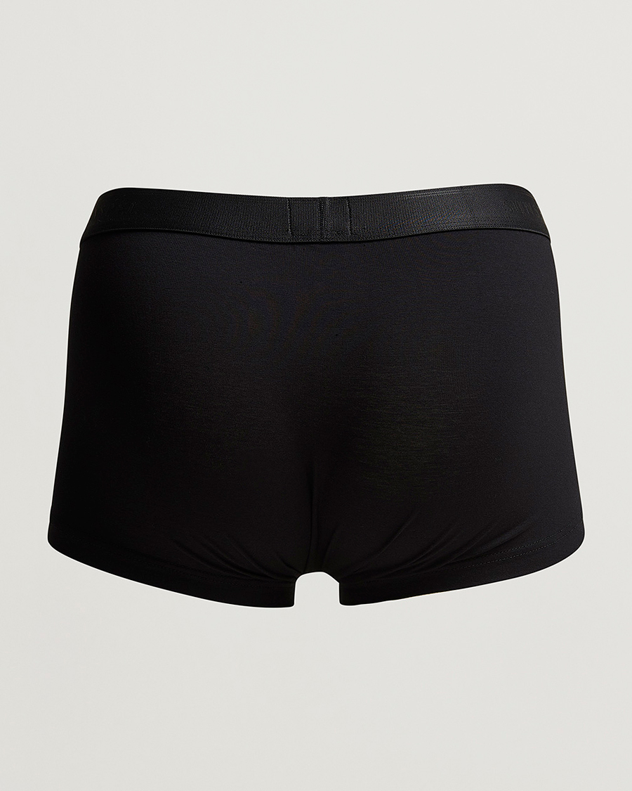 Hombres | Ropa interior y calcetines | Sunspel | Cotton Stretch Trunk Black