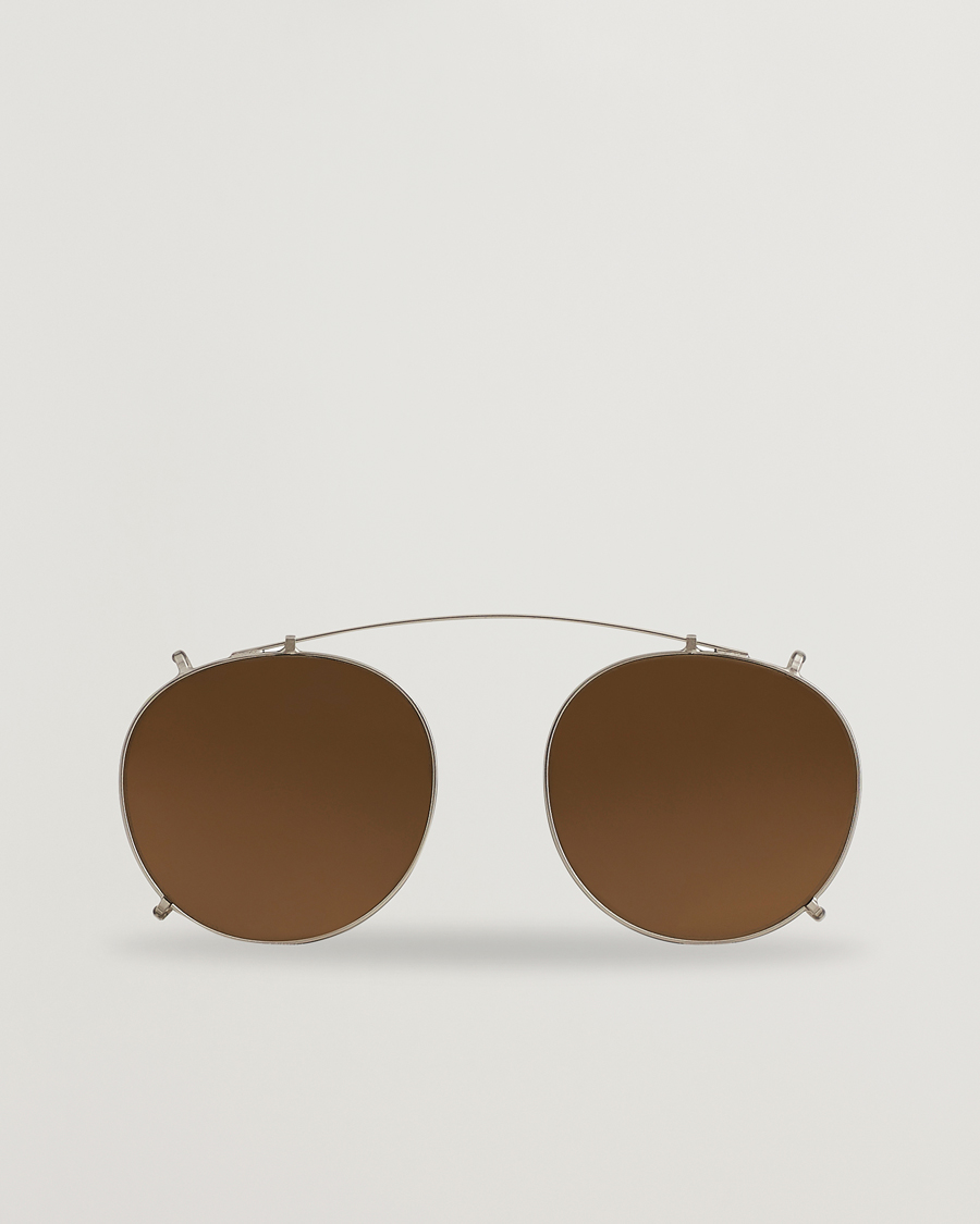 Hombres | Gafas de sol | TBD Eyewear | Clip-ons Silver/Tobacco
