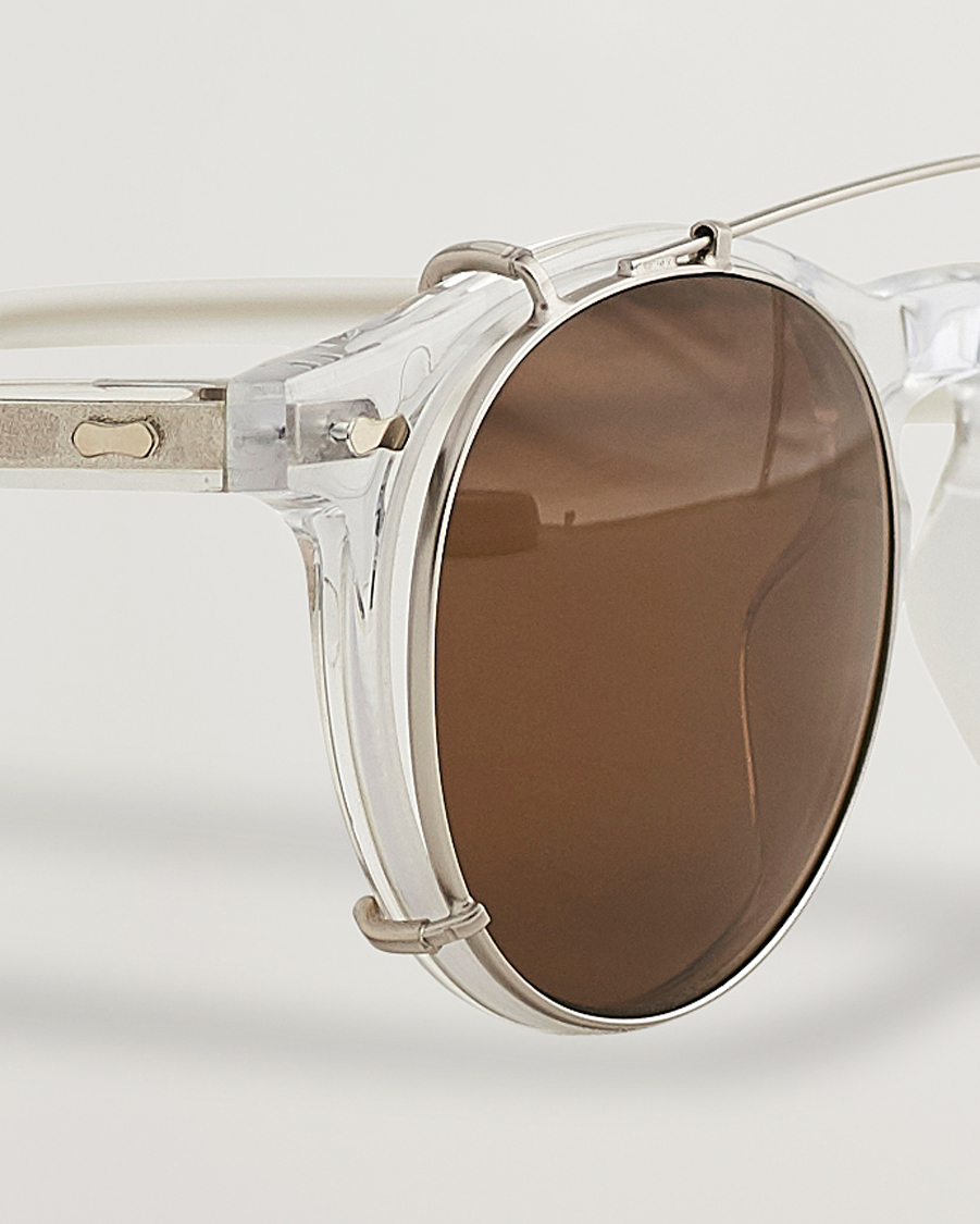 Hombres | Gafas de sol | TBD Eyewear | Clip-ons Silver/Tobacco
