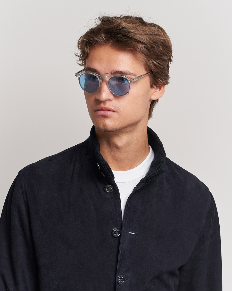 Hombres | Gafas de sol | TBD Eyewear | Clip-ons Silver/Blue