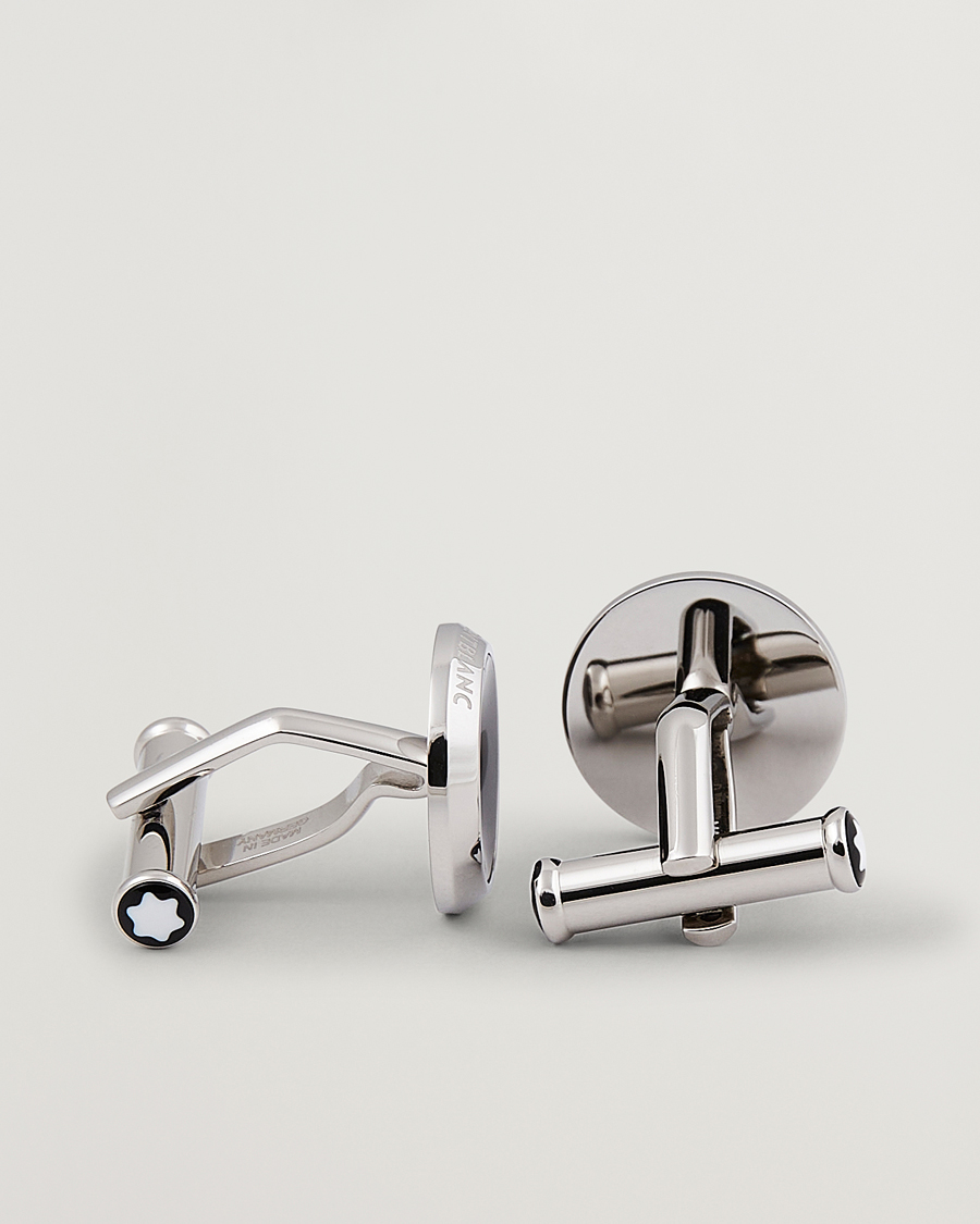 Hombres | Gemelos | Montblanc | Star Cufflinks Black Resin