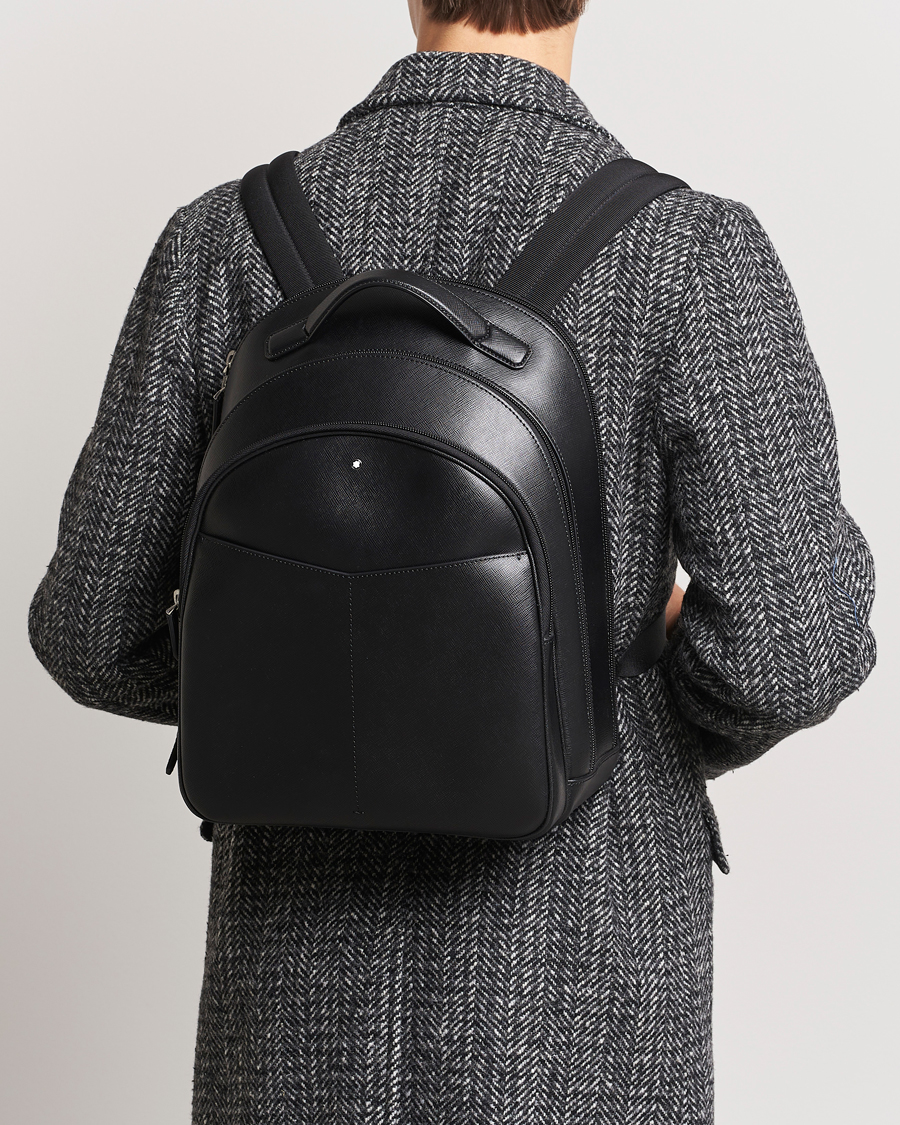 Hombres |  | Montblanc | Sartorial Backpack Medium 3 Comp Black