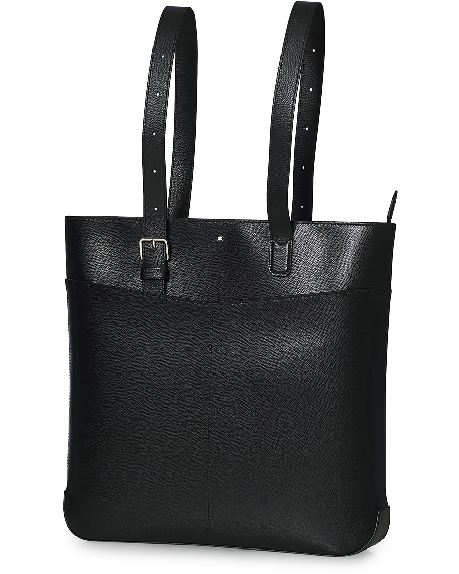 Hombres | Montblanc Sartorial Tote Vertical Black | Montblanc | Sartorial Tote Vertical Black
