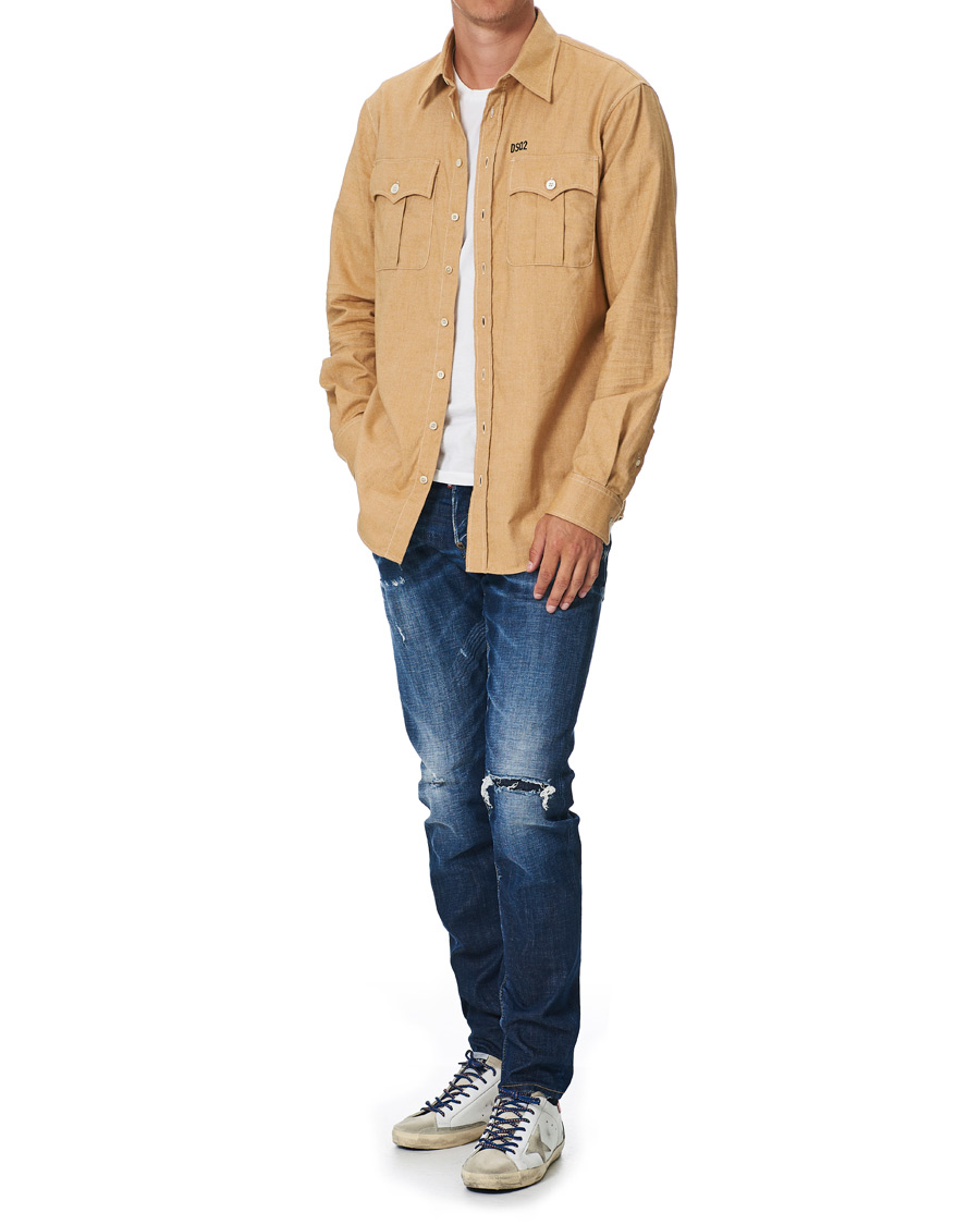 Hombres | Golden Goose Deluxe Brand Super-Star Sneaker White/Red | Golden Goose | Deluxe Brand Super-Star Sneaker White/Red