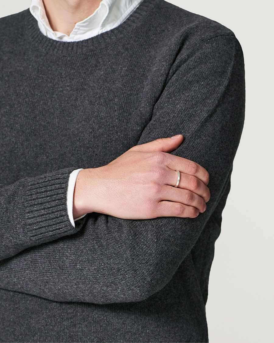 Hombres | Joyas | LE GRAMME | Ribbon Brushed Ring Sterling Silver 3g