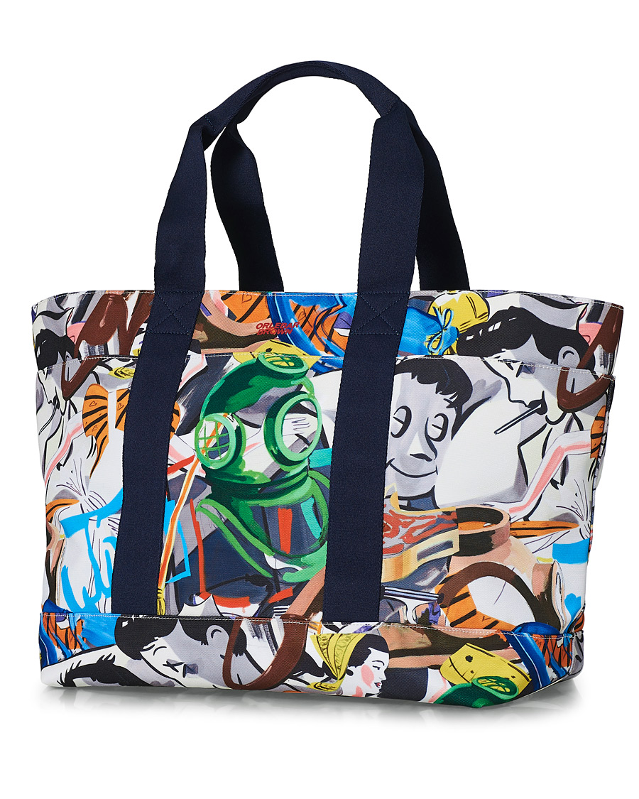 Hombres | Orlebar Brown Mason x David Salle Diving Bag Multi | Orlebar Brown | Mason x David Salle Diving Bag Multi