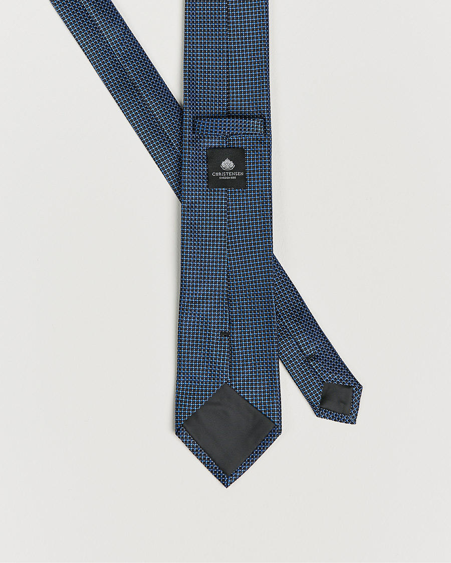 Hombres | Amanda Christensen Box Set Silk 8 cm Paisley Tie And Pocket Square Navy | Amanda Christensen | Box Set Silk 8 cm Paisley Tie And Pocket Square Navy