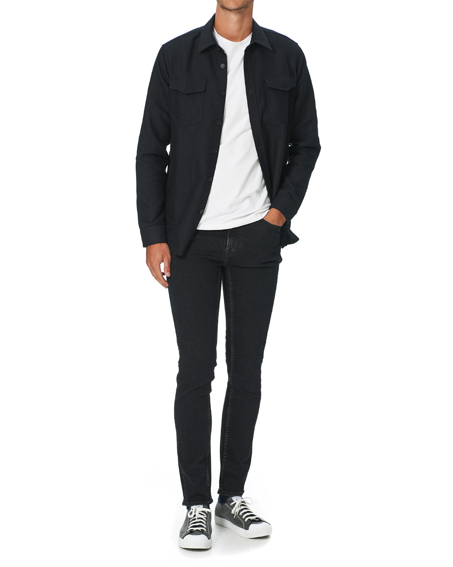 Hombres | Vaqueros | Tiger of Sweden | Leon Superstretch Jeans Black Lead