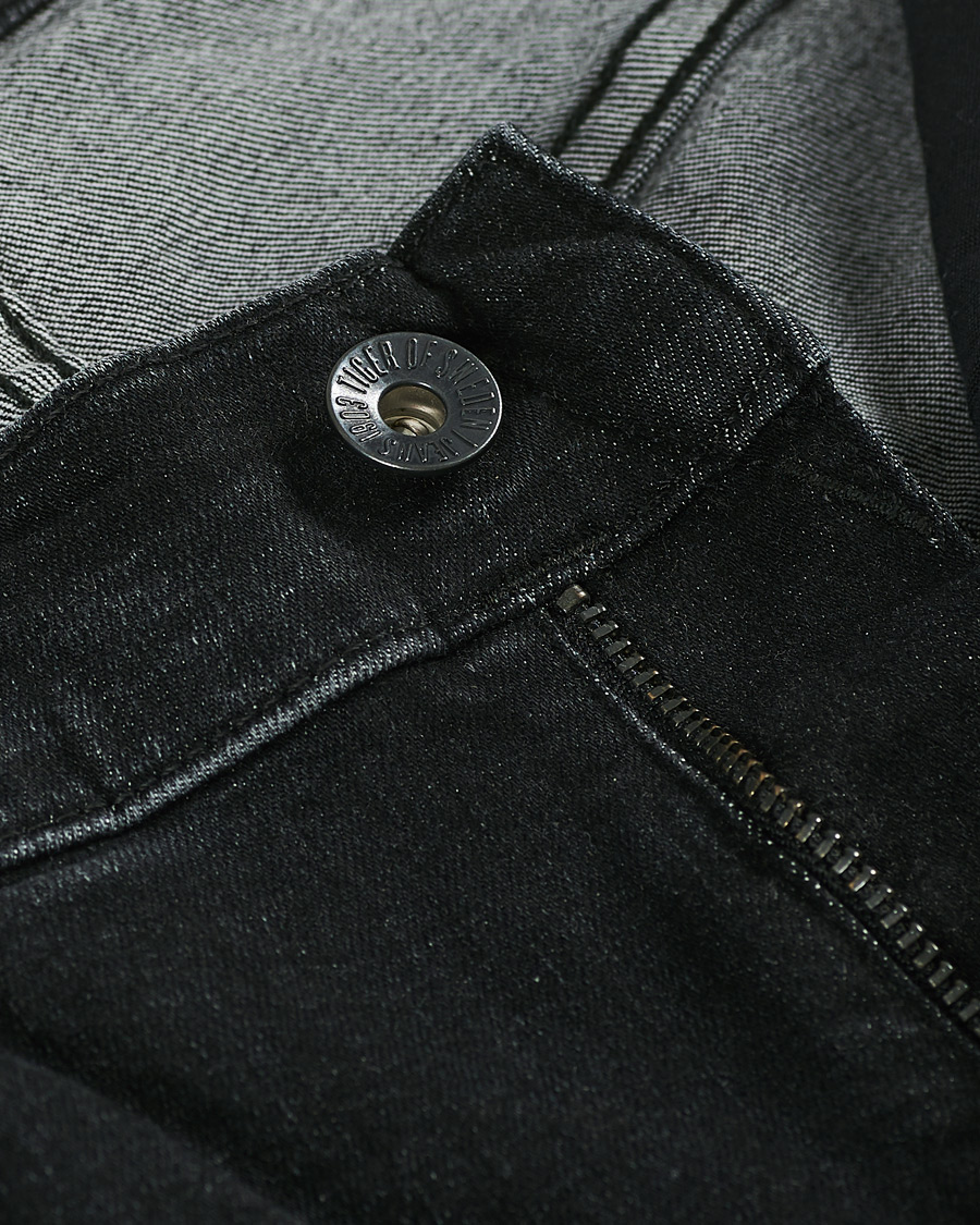 Hombres | Vaqueros | Tiger of Sweden | Leon Superstretch Jeans Black Lead