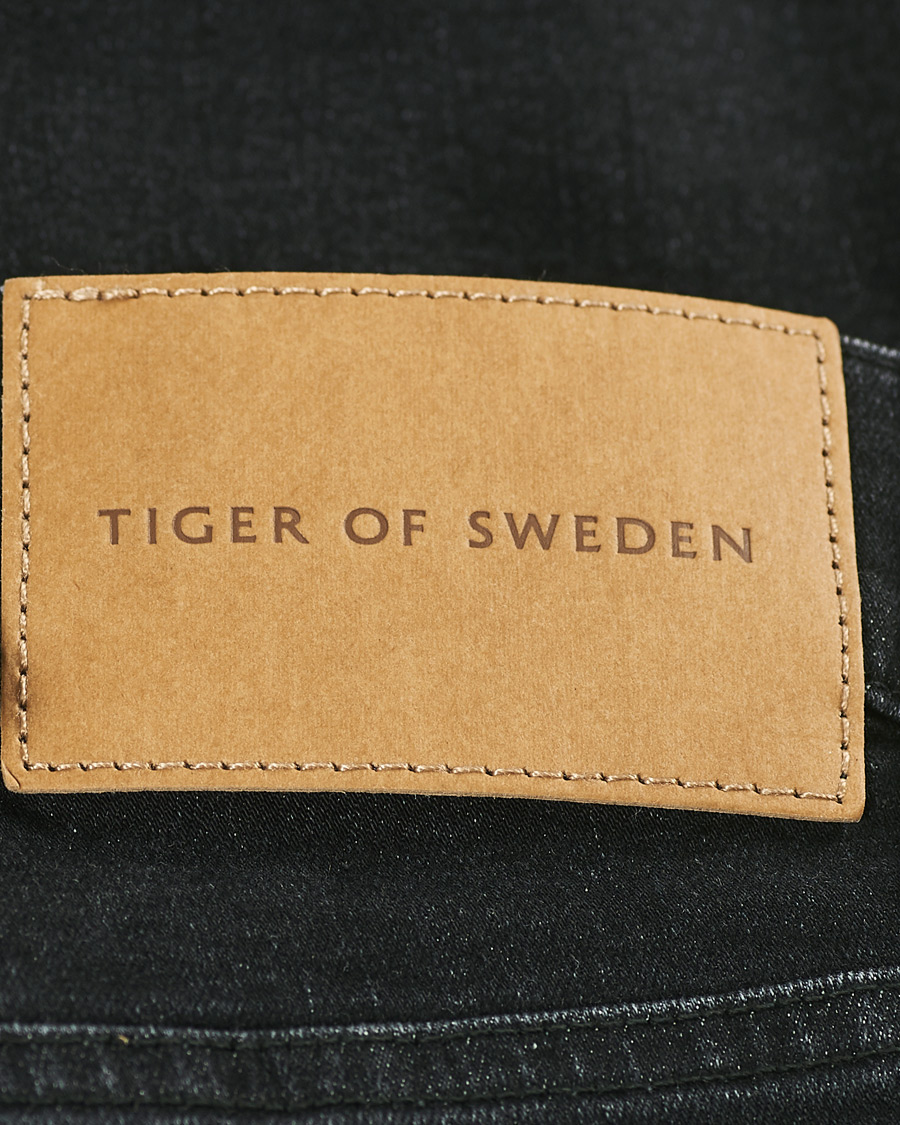 Hombres | Vaqueros | Tiger of Sweden | Leon Superstretch Jeans Black Lead