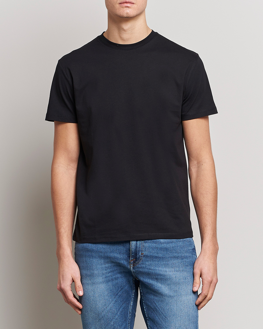 Hombres | Camisetas | Tiger of Sweden | Dillan Cotton Tee Black