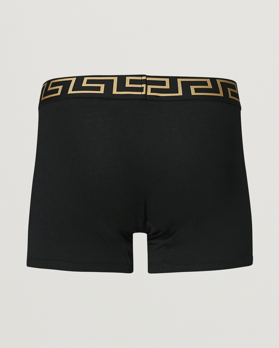 Hombres | Ropa interior y calcetines | Versace | Greca Boxer Briefs Black