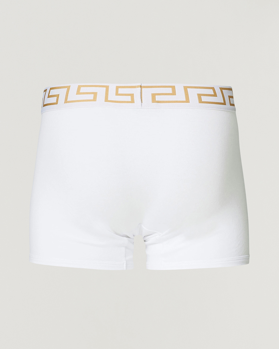 Hombres | Ropa interior y calcetines | Versace | Greca Boxer Briefs White