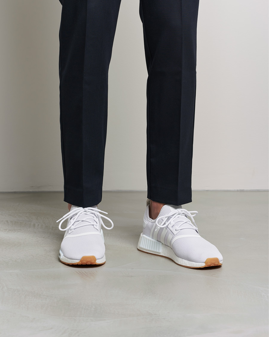 Hombres | adidas Originals NMD_R1 Sneaker White | adidas Originals | NMD_R1 Sneaker White