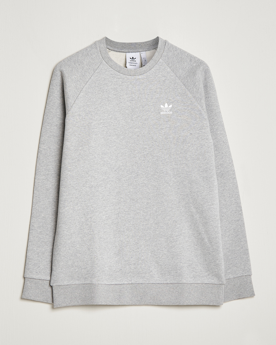 Hombres | Jerséis y prendas de punto | adidas Originals | Essential Trefoil Sweatshirt Grey