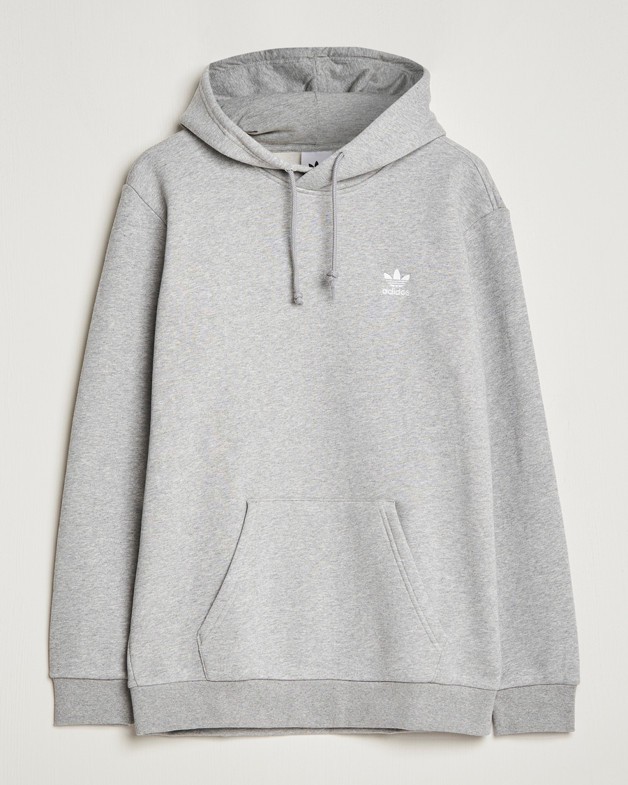 Hombres | Jerséis y prendas de punto | adidas Originals | Essential Hoodie Grey Melange