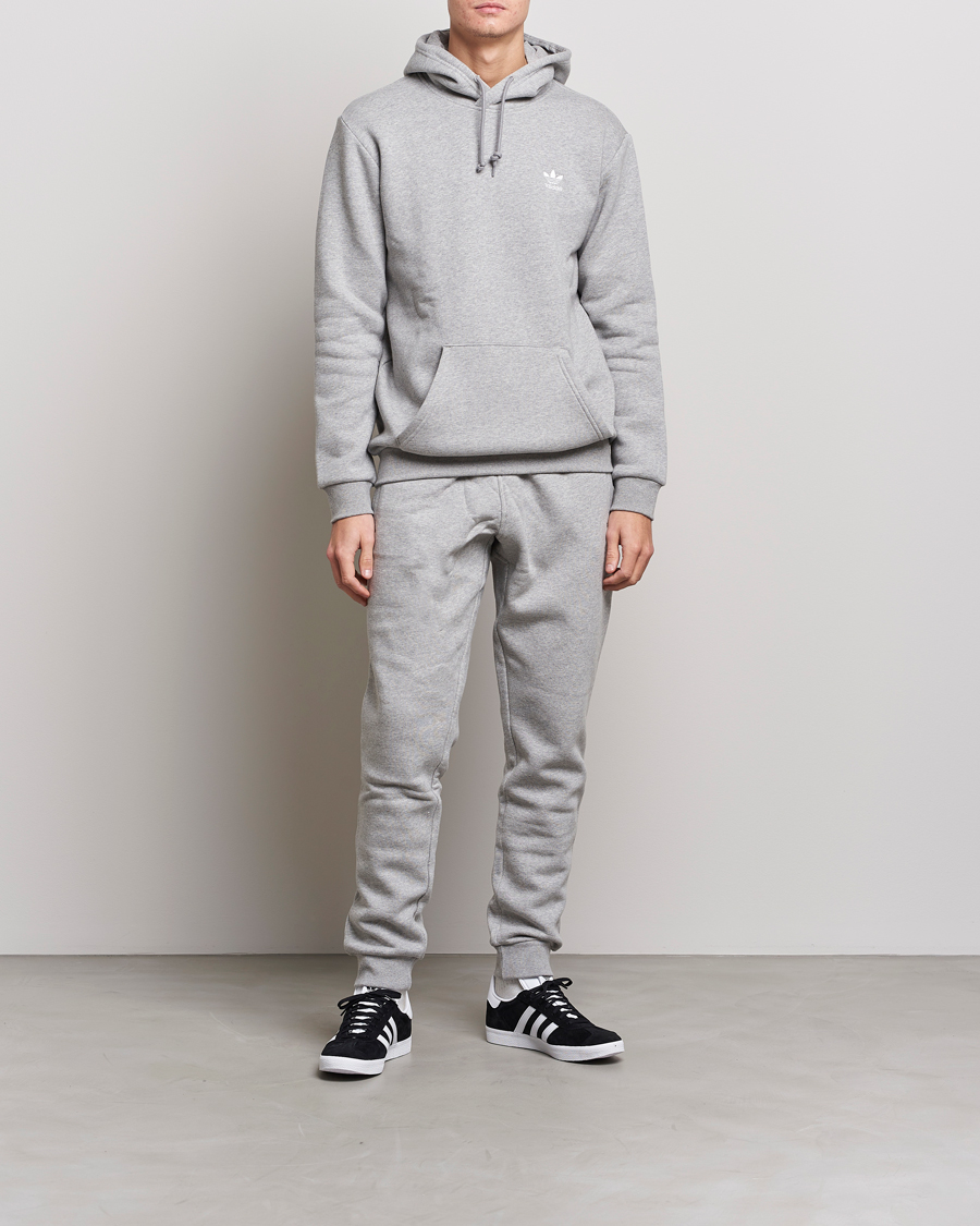 Hombres | Jerséis y prendas de punto | adidas Originals | Essential Hoodie Grey Melange