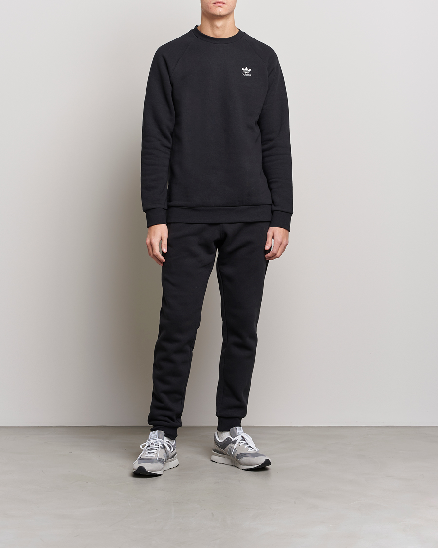 Hombres | Pantalones | adidas Originals | Essential Trefoil Sweatpants Black