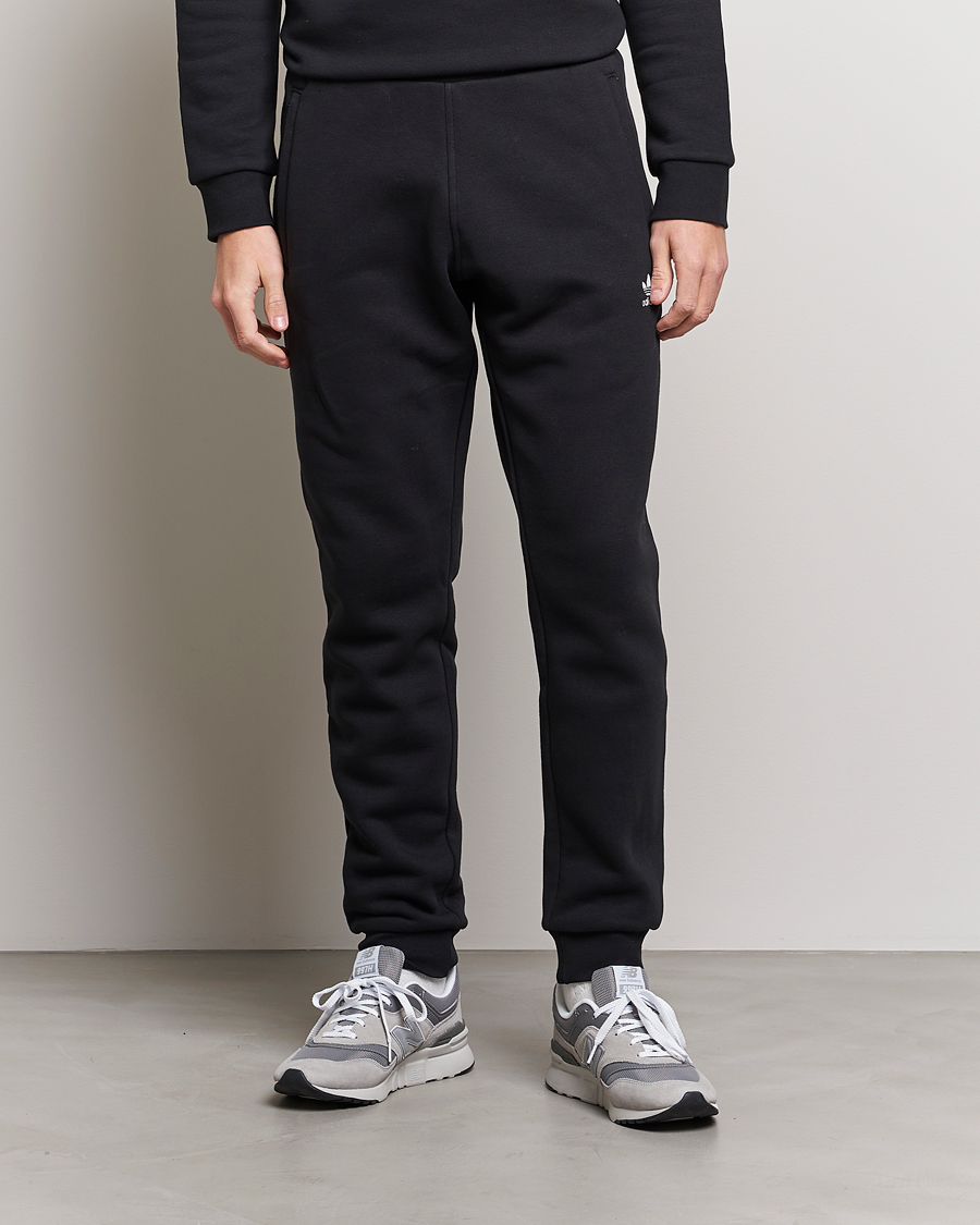 Hombres | Pantalones | adidas Originals | Essential Trefoil Sweatpants Black