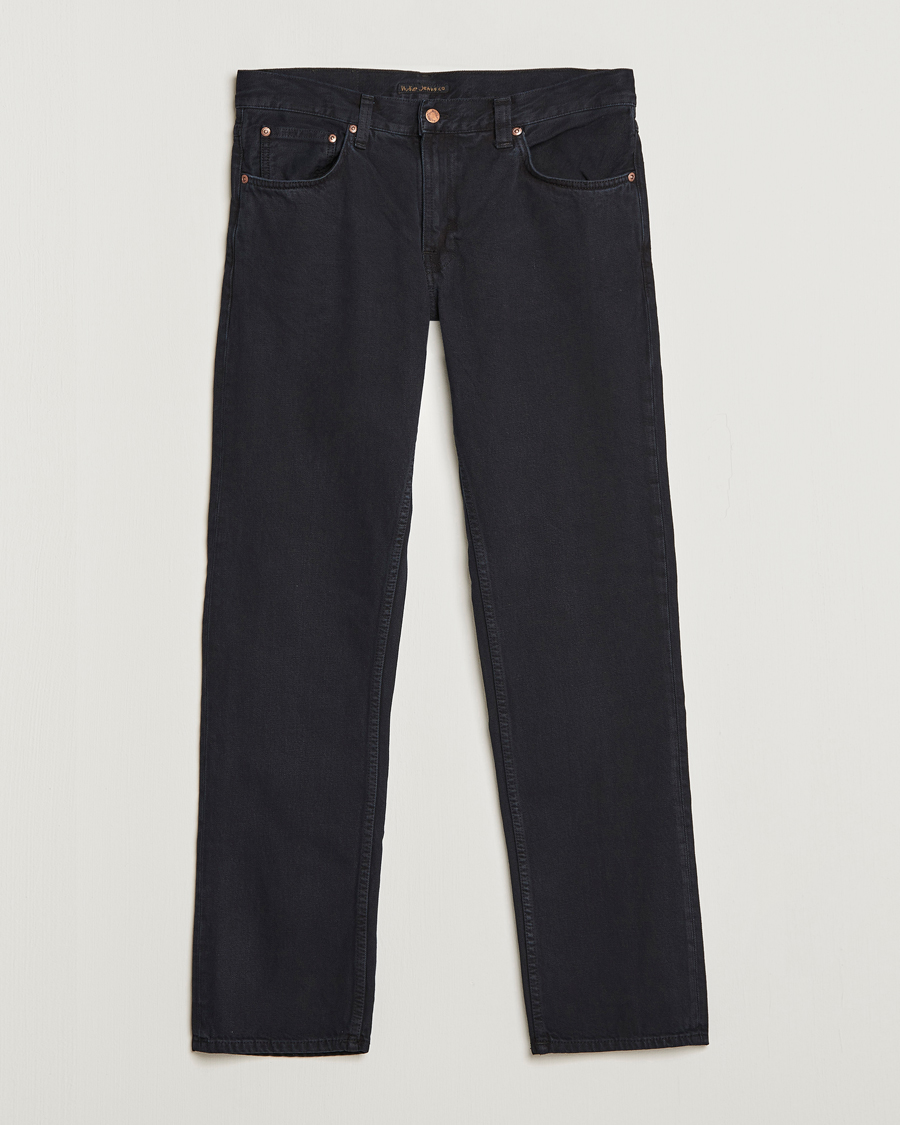 Hombres | Vaqueros | Nudie Jeans | Gritty Jackson Black Forest