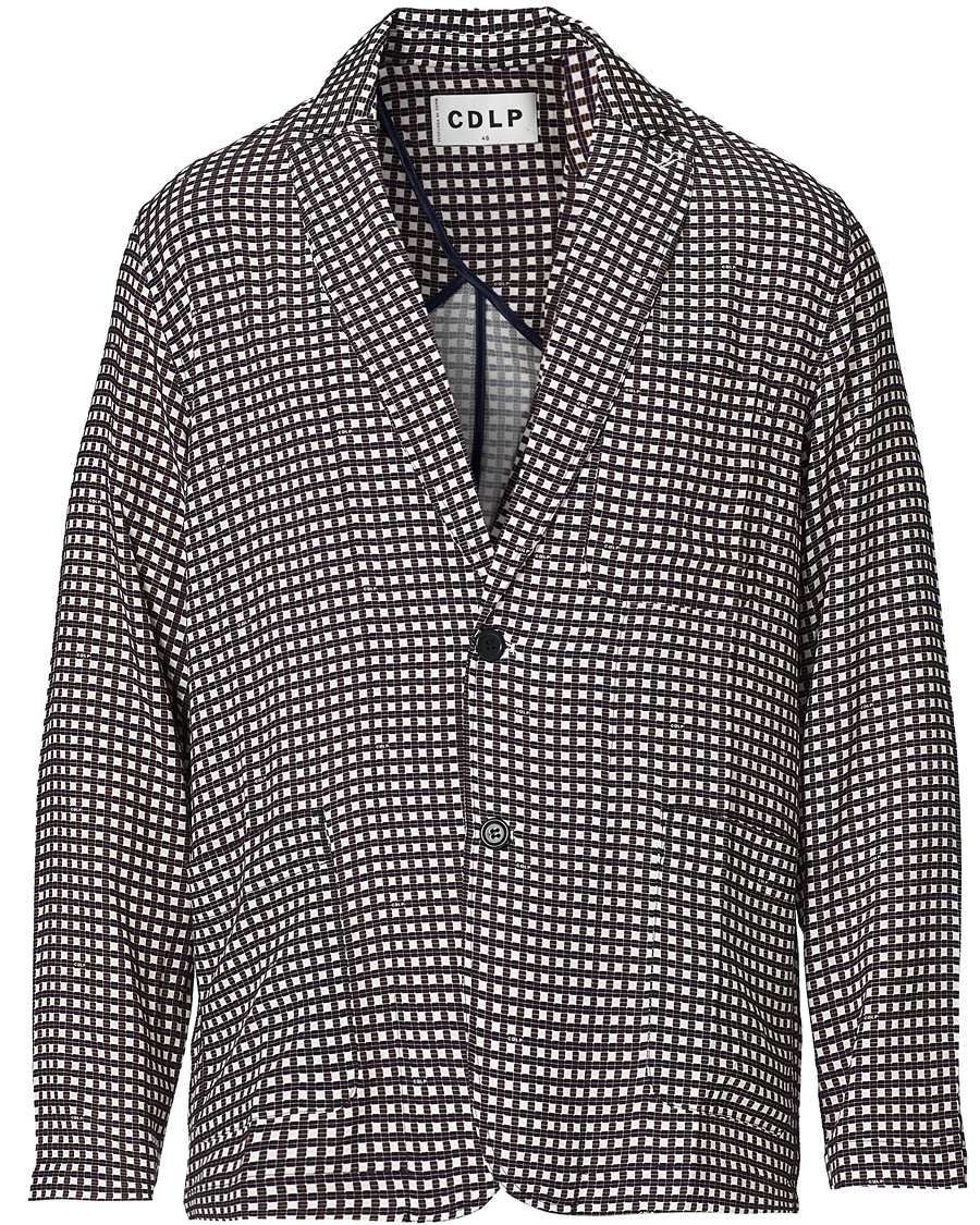 Hombres | Camisas | CDLP | Pool Jacket Navy Print