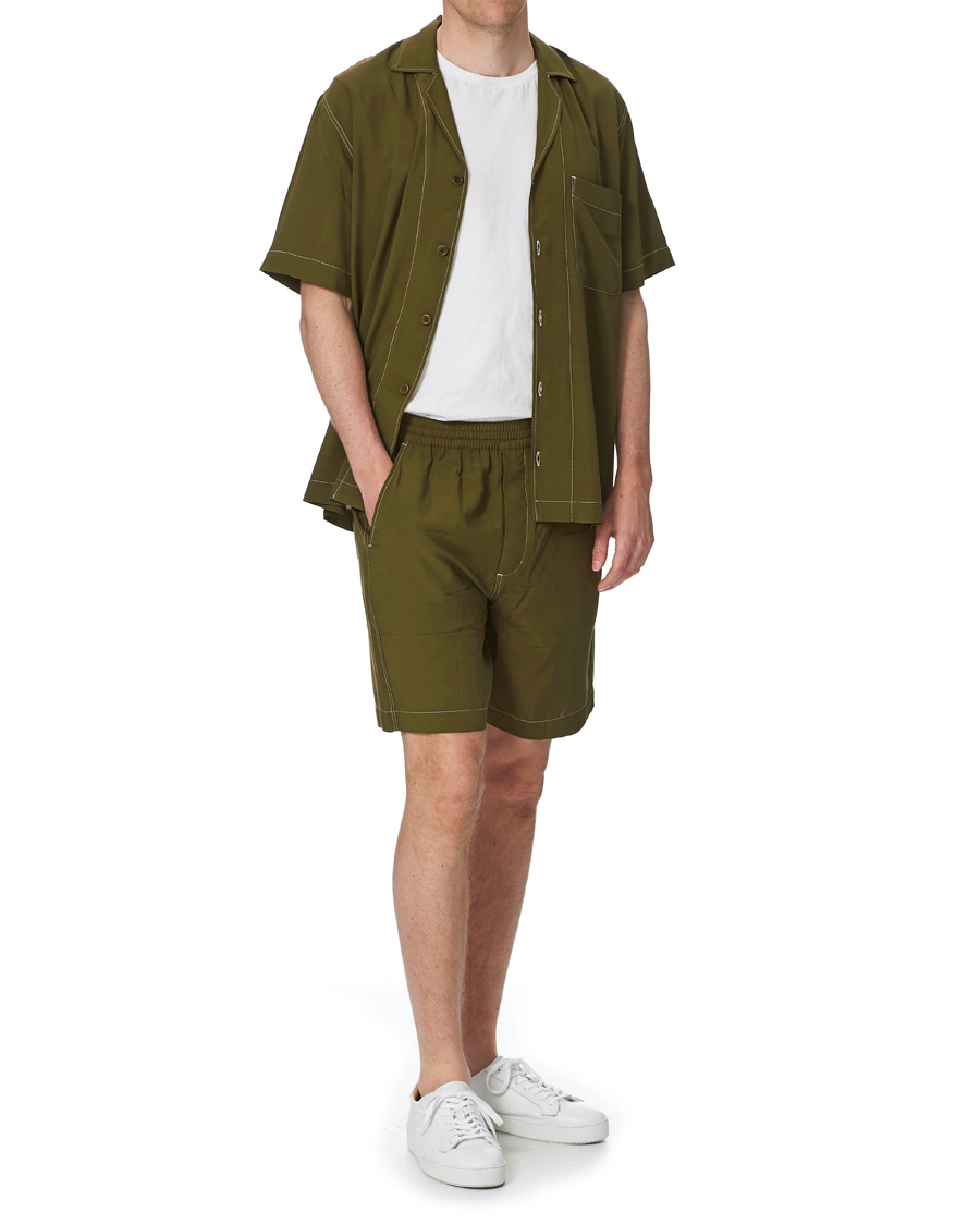 Hombres | Camisas | CDLP | Pool Shirt Olive