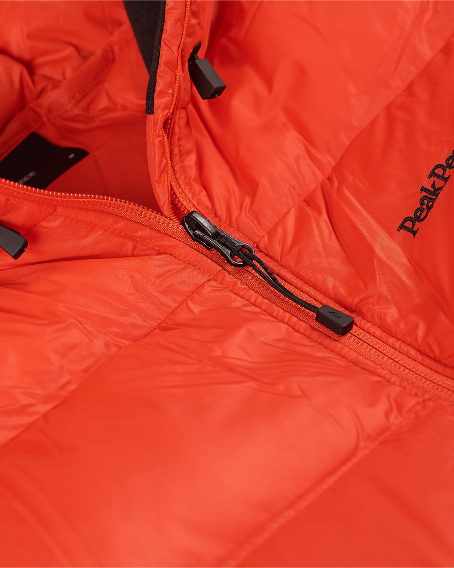 Hombres | Abrigos y chaquetas | Peak Performance | Frost Down Hooded Jacket Racing Red