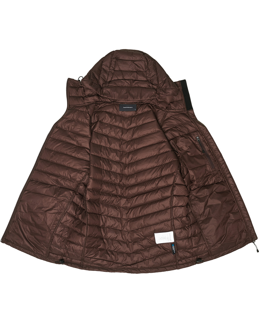 Hombres | Abrigos y chaquetas | Peak Performance | Frost Liner Down Hooded Jacket Ridge Rock